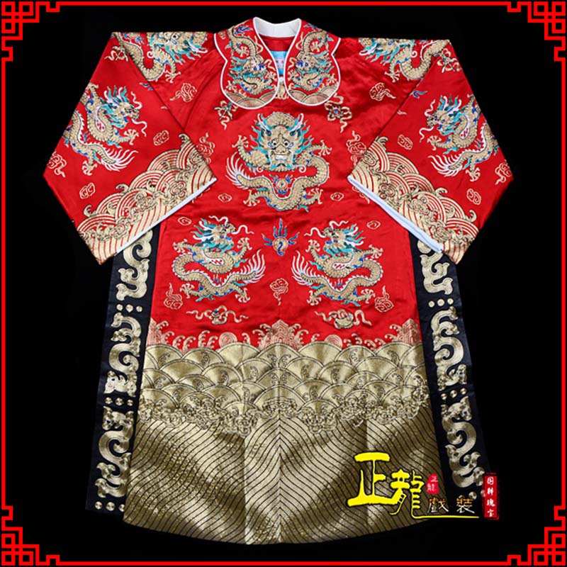 武汉皇帝蟒袍全金八宝团龙蟒